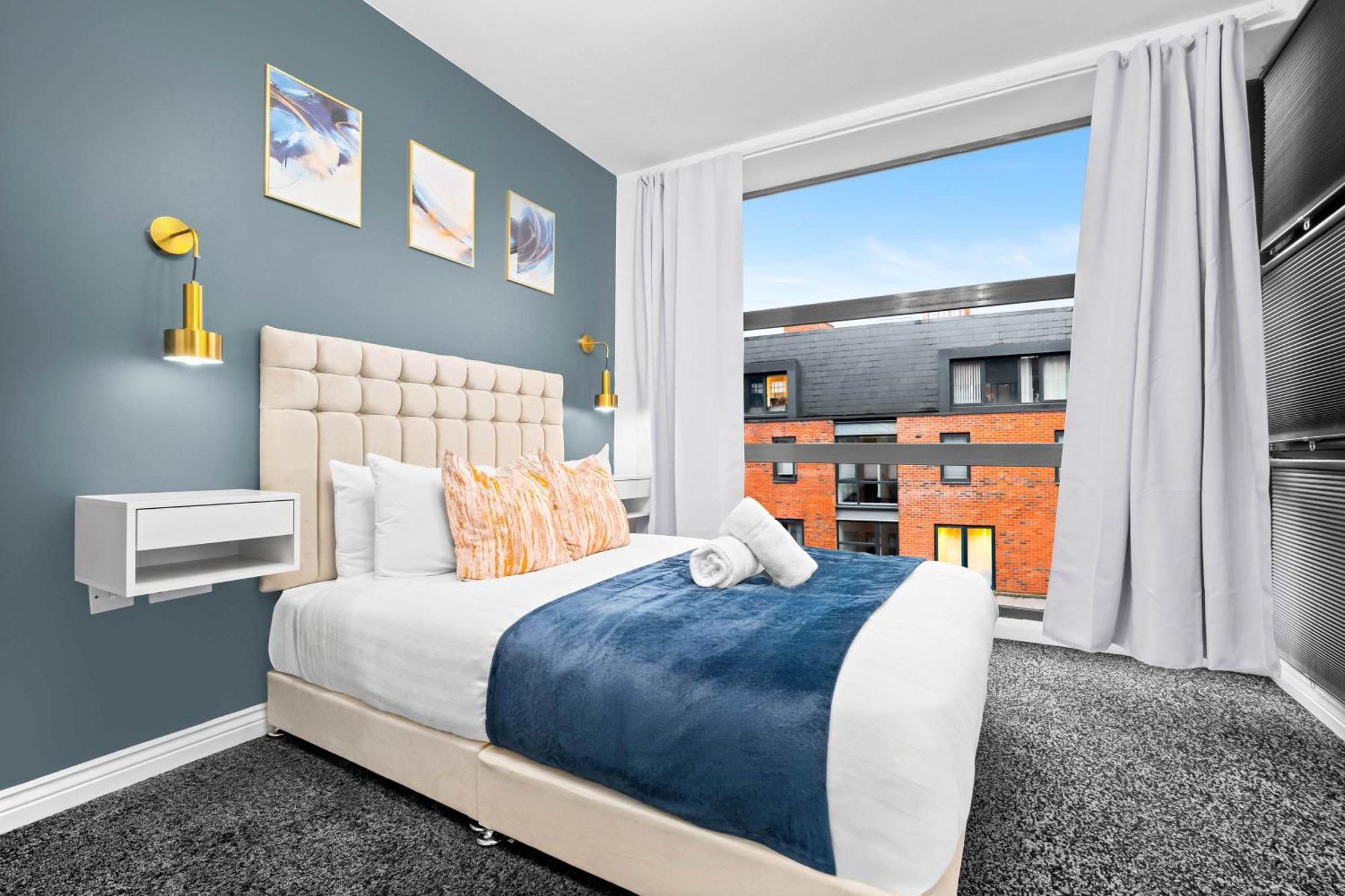 Luxury Two Bedroom Apartment - City Ceentre - Balcony - Jq - Netflix & Wifi - 11B Birmingham Eksteriør bilde