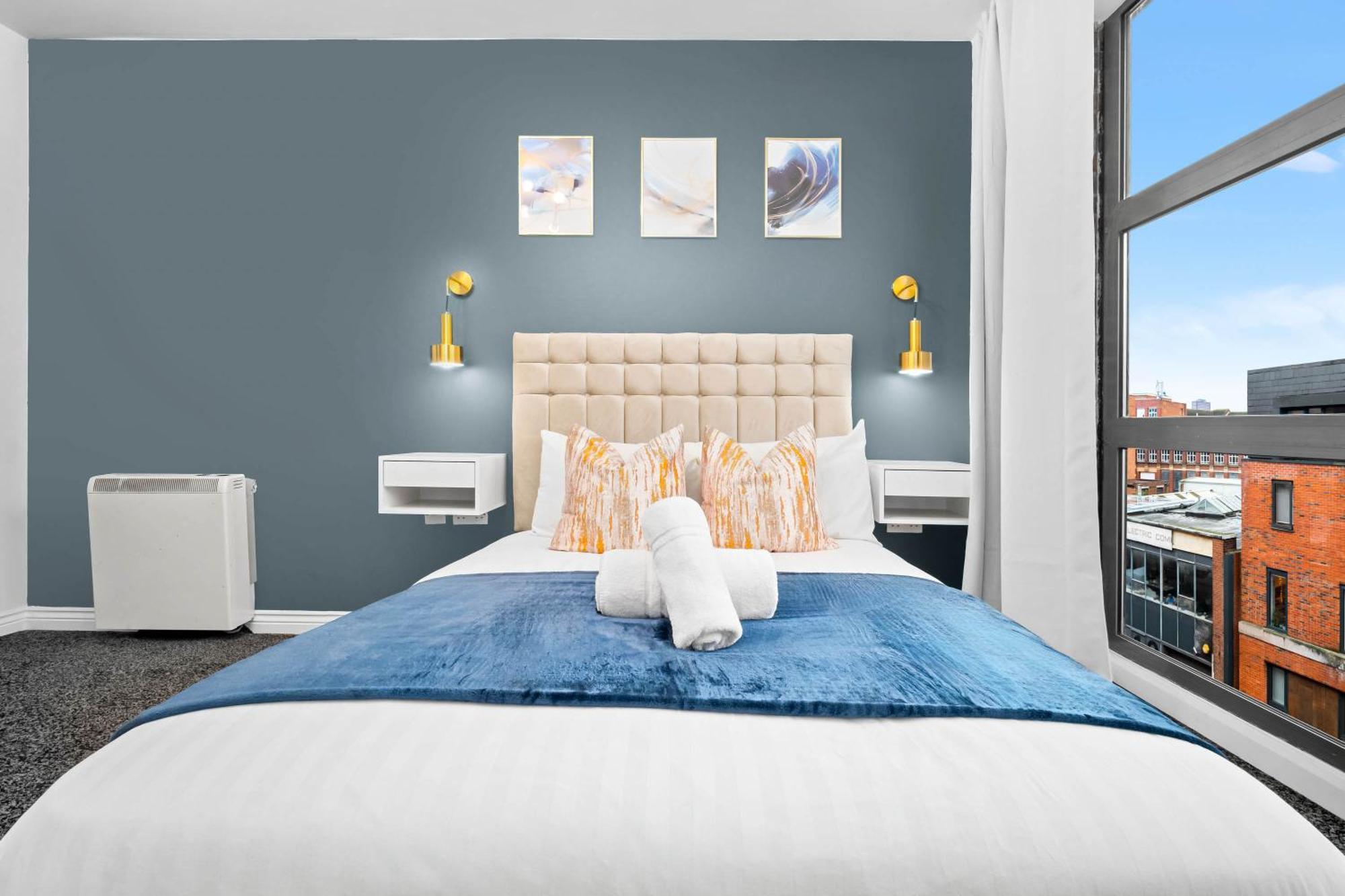Luxury Two Bedroom Apartment - City Ceentre - Balcony - Jq - Netflix & Wifi - 11B Birmingham Eksteriør bilde